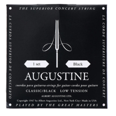 Струны для классической гитары Augustine Classic Black  