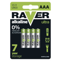 RAVER Alkaline Baterijas LR03 (AAA)