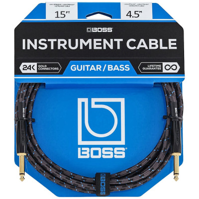 BOSS Instrument Cable 4.5M Ģitāras vads