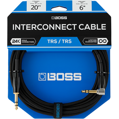 BOSS Instrument Cable 6M Ģitāras vads