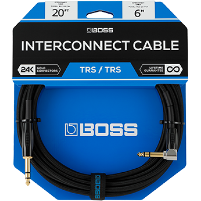 Кабель для электрогитары BOSS Instrument Cable 6M