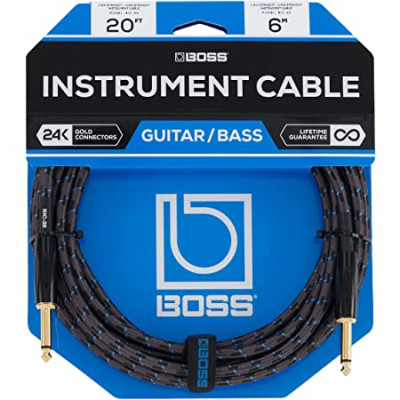 BOSS Instrument Cable 6M Ģitāras vads