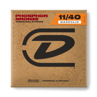 Dunlop PHOSPHOR BRONZE LOOP END 11/40 Mandolīnas stīgas