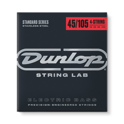 Dunlop 45-105 STAINLESS STEEL струны для бас-гитары