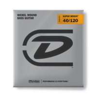 Dunlop 40-120 bass strings Super bright