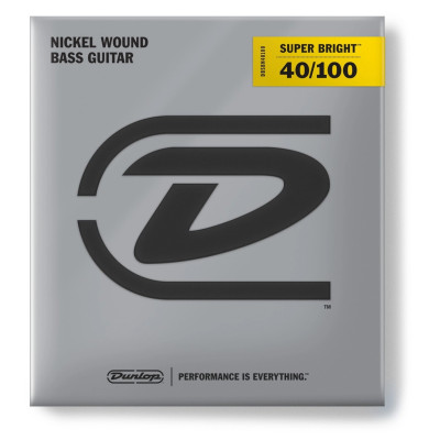 Dunlop 40-100 bass guitar strings