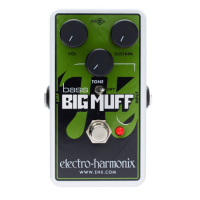 Electro Harmonix Nano Bass Big Muff Effect pedal