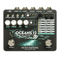 Electro Harmonix Oceans 12 Effect pedal