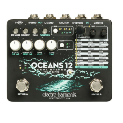 Electro Harmonix Oceans 12 efektu pedālis