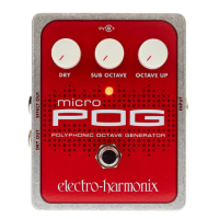 Electro Harmonix Micro POG Effect pedal