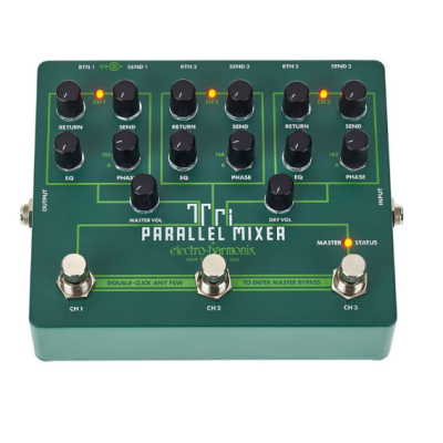 Electro Harmonix Tri Parallel Mixer efektu pedālis