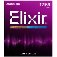 Elixir 11050 Polyweb akustiskās ģitāras stīgas