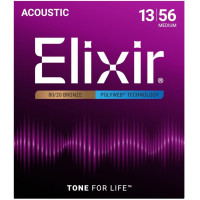 Elixir 11100 Polyweb akustiskās ģitāras stīgas