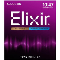 Elixir 11150 Polyweb akustiskās ģitāras stīgas