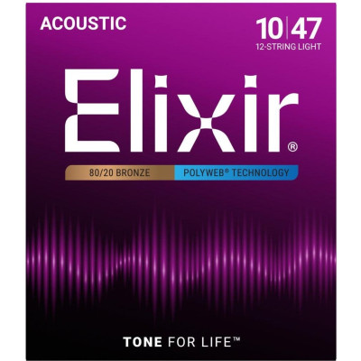 Elixir 11152 Polyweb acoustic steel strings