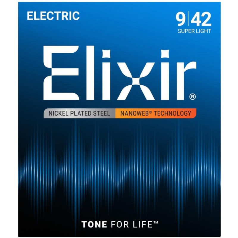 Elixir 12002 Nanoweb струны для электрогитары