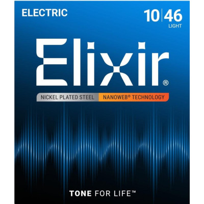 Elixir 12052 Nanoweb elektriskās ģitāras stīgas