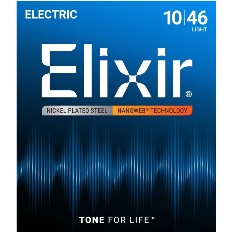 Elixir 12052 Nanoweb elektriskās ģitāras stīgas