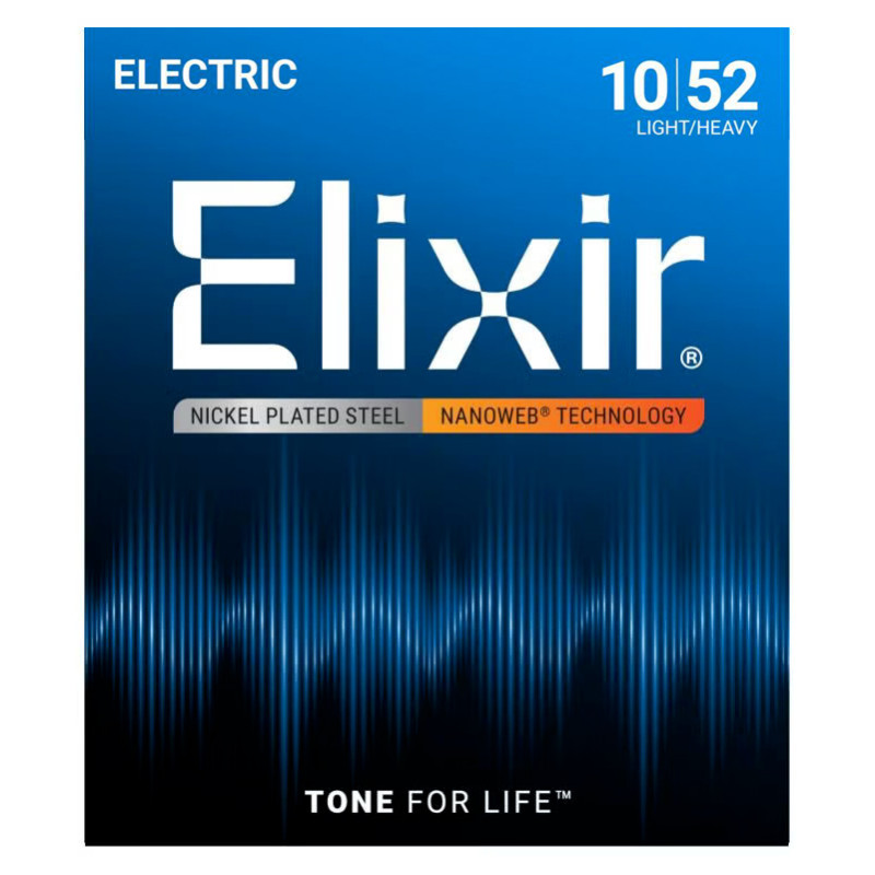 Elixir 12077 Nanoweb electric guitar strings