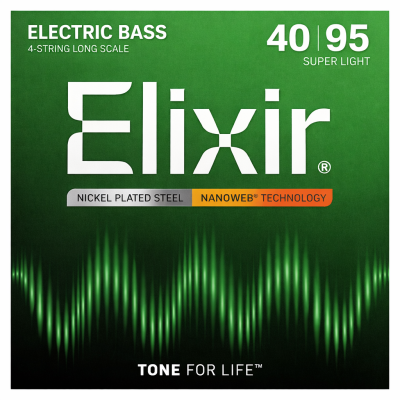 Elixir 14002 Nanoweb bass guitar strings