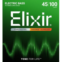 Elixir 14652 Nanoweb basģitāras stīgas