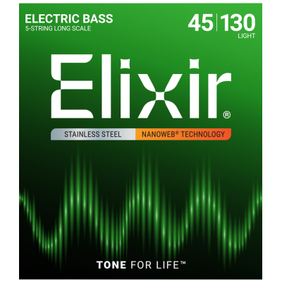 Elixir 14777 Nanoweb bass guitar strings