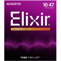 Elixir 16002 Nanoweb akustiskās ģitāras stīgas