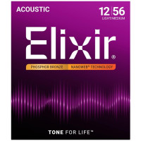 Elixir 16077  Nanoweb akustiskās ģitāras stīgas