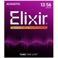 Elixir 16102 Nanoweb akustiskās ģitāras stīgas