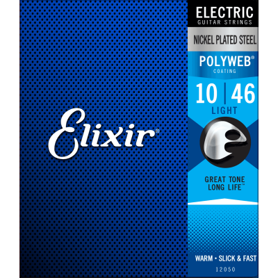 Elixir 12050 Polyweb elektriskās ģitāras stīgas
