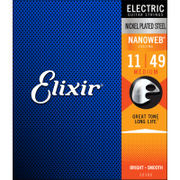 Elixir 12102 Nanoweb elektriskās ģitāras stīgas