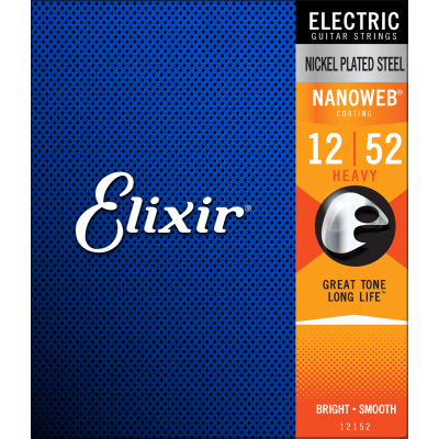 Elixir 12152  Nanoweb elektriskās ģitāras stīgas