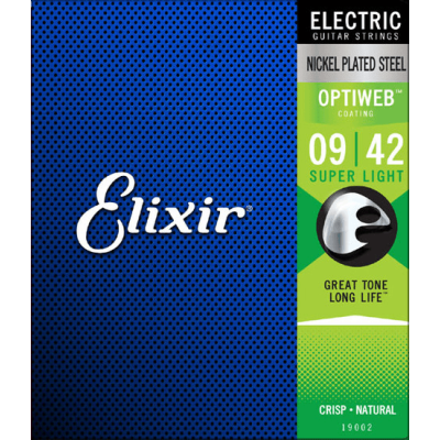 Elixir 19002 Optiweb струны для электрогитары