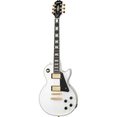Epiphone Les Paul Custom - Alpine White Elektriskā ģitāra