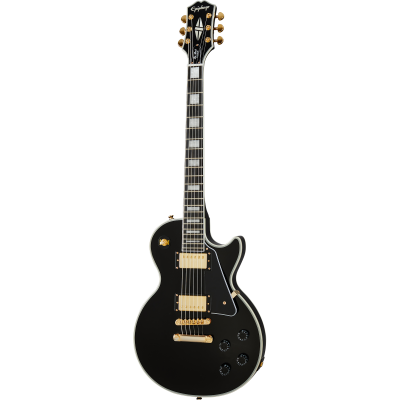 Epiphone Les Paul Custom - Ebony Elektriskā ģitāra