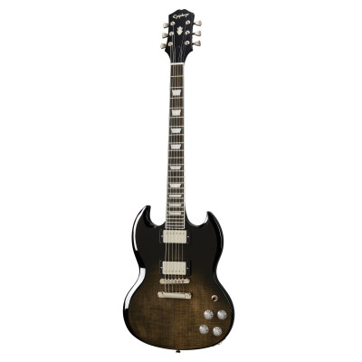 Epiphone SG Modern Figured - Trans Black Fade Elektriskā ģitāra