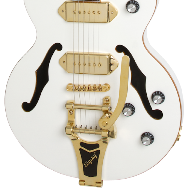 Epiphone Wildkat Bigbsy Pearl White Eletric guitar