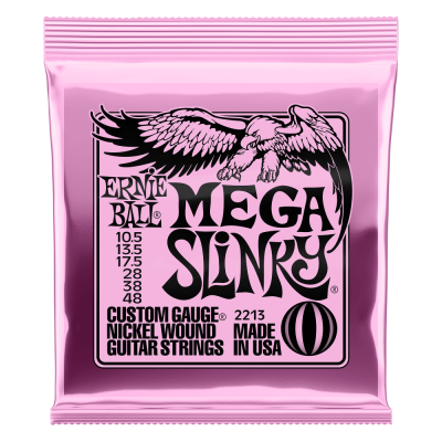 Ernie Ball MEGA SLINKY 10.5-48 electric guitar strings