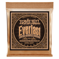 Ernie Ball EVERLAST EXTRA LIGHT COATED PHOSPHOR BRONZE 10-50 acoustic steel strings