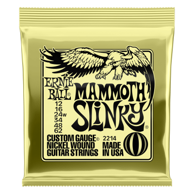 Ernie Ball MAMMOTH SLINKY 12-62 elektriskās ģitāras stīgas