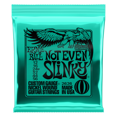 Ernie Ball NOT EVEN SLINKY  12-56 elektriskās ģitāras stīgas