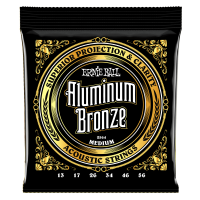 Ernie Ball MEDIUM ALUMINUM BRONZE 13-56 acoustic steel strings