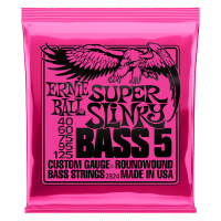Ernie Ball SUPER SLINKY BASS 40-125 bass guitar strings
