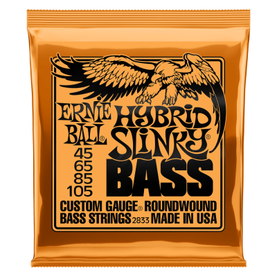 Ernie Ball HYBRID SLINKY BASS 45-105 струны для бас-гитары