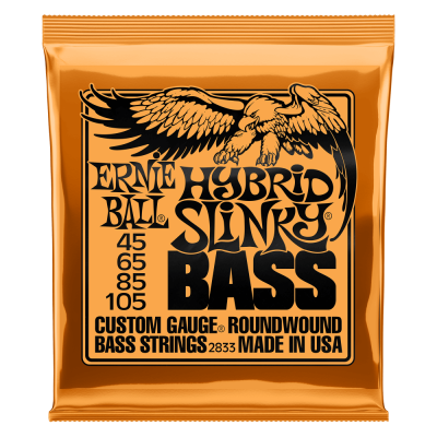 Ernie Ball HYBRID SLINKY BASS 45-105 basģitāras stīgas