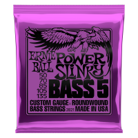 Ernie Ball POWER SLINKY BASS 50-135 bass guitar strings