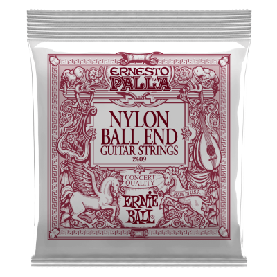 Ernie Ball ERNESTO PALLA BLACK & GOLD BALL-END струны для классической гитары