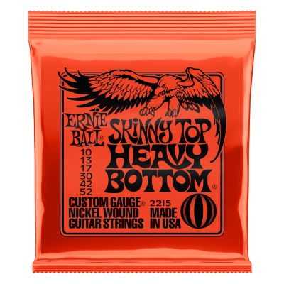 Ernie Ball SKINNY TOP HEAVY BOTTOM SLINKY  10 -52 elektriskās ģitāras stīgas