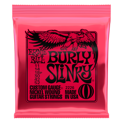 Ernie Ball BURLY SLINKY  11-52 elektriskās ģitāras stīgas