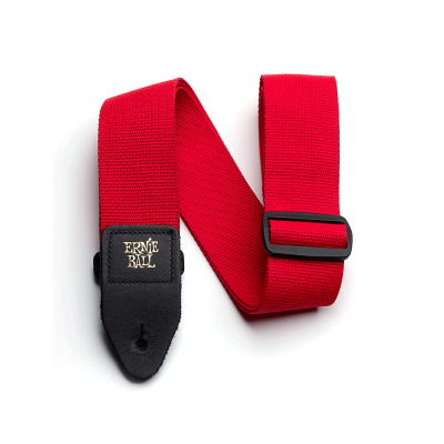 Ernie Ball Red Polypro siksna